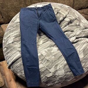 Men’s J.Crew flex skinny Chino pants excellent condition, W 33, L 32